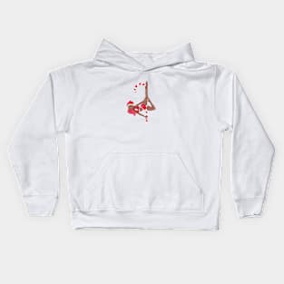 Dance around the pole Kids Hoodie